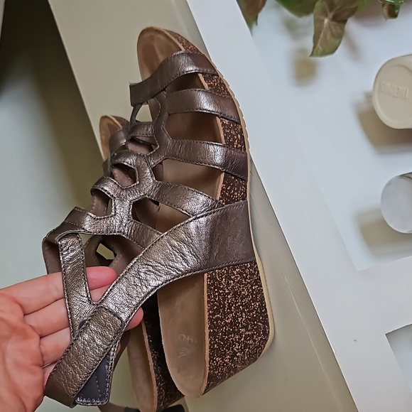 Dansko Strappy Wedge - Picture 2 of 4